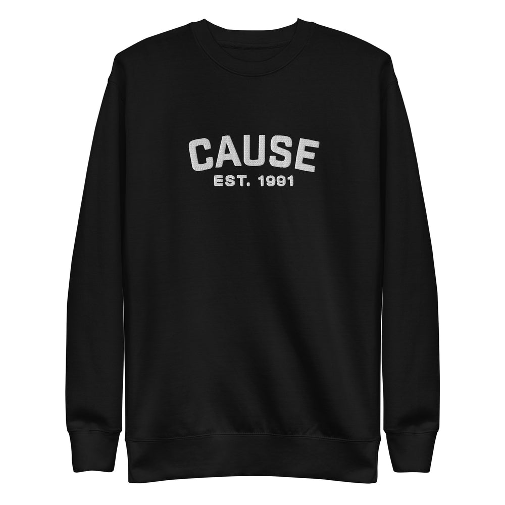 Vintage Cause Embroidered Sweatshirt