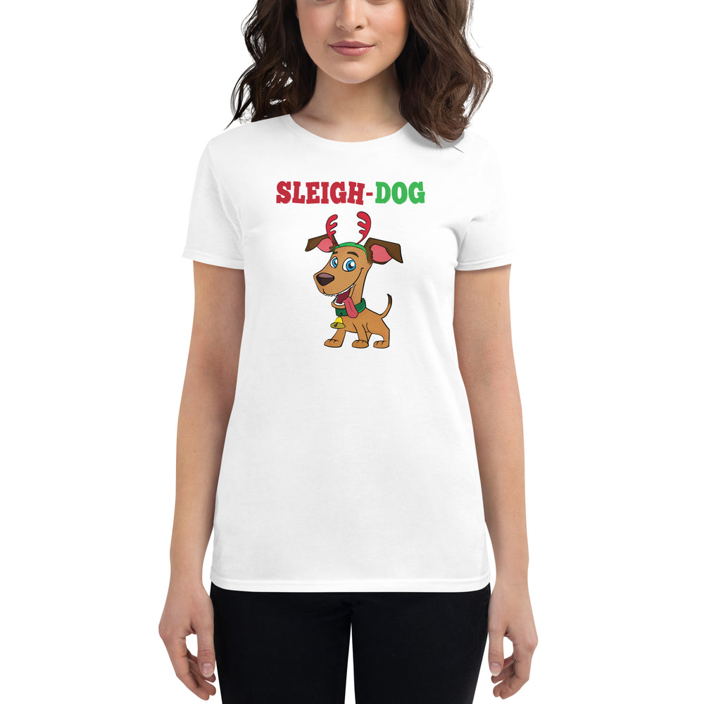 Sleigh-Dog, Women's T-Shirt