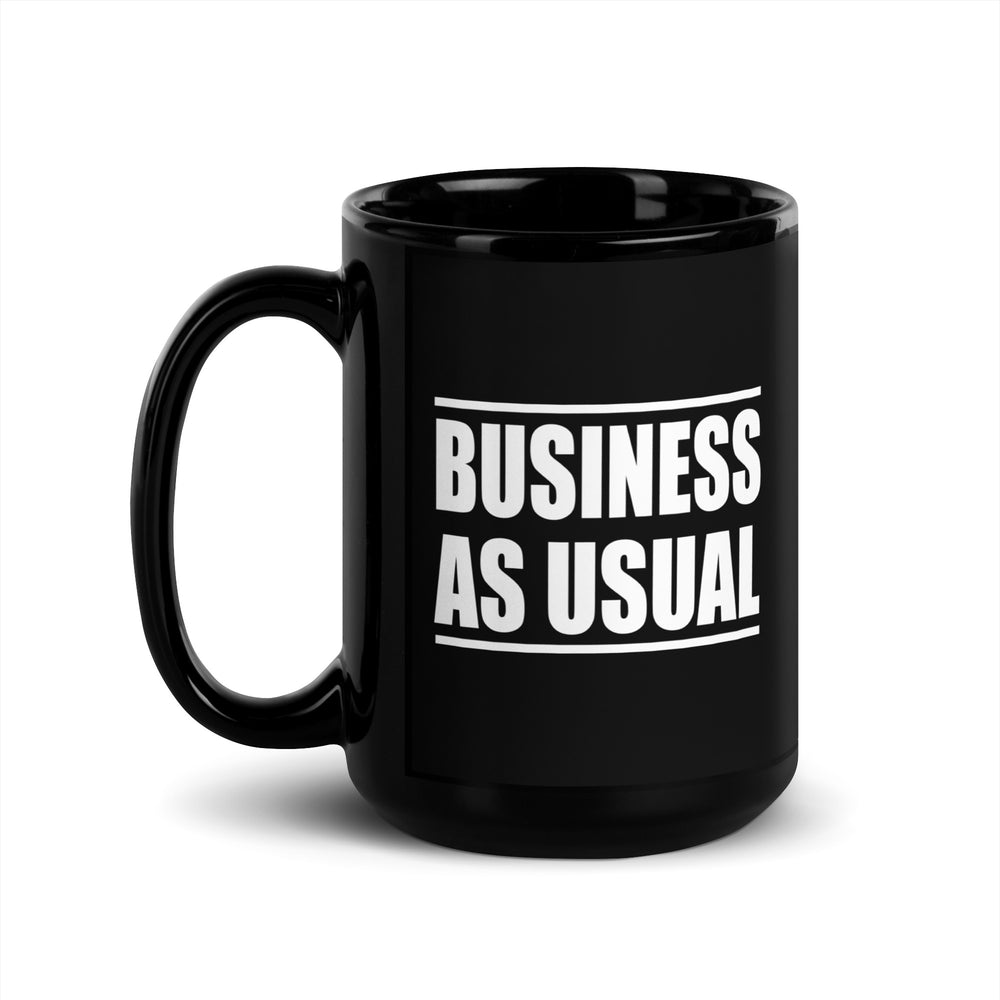 Business As Usual Mug, Double Sided