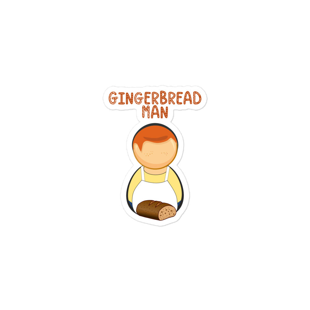 Gingerbread Man Sticker - Cause