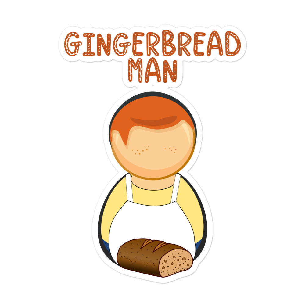 Gingerbread Man Sticker - Cause